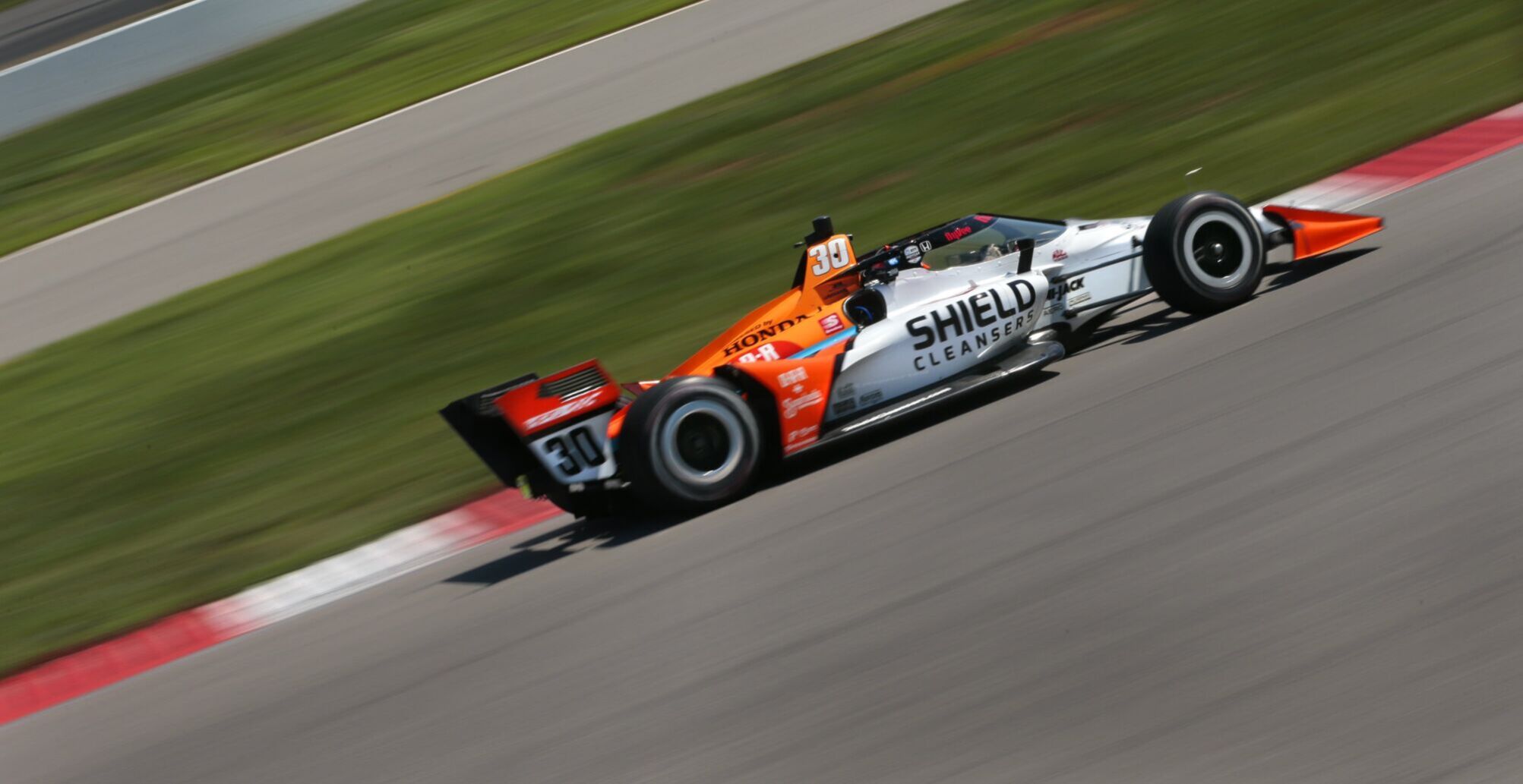 Indycar testing for Bommarito Automotive Group 500